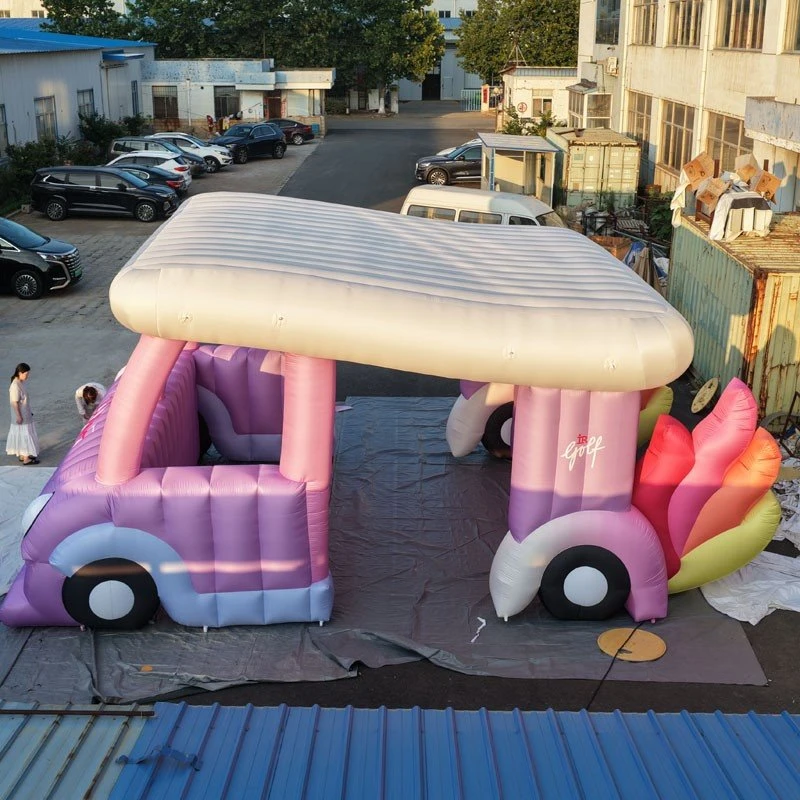 Inflatable Bus Car Booth3