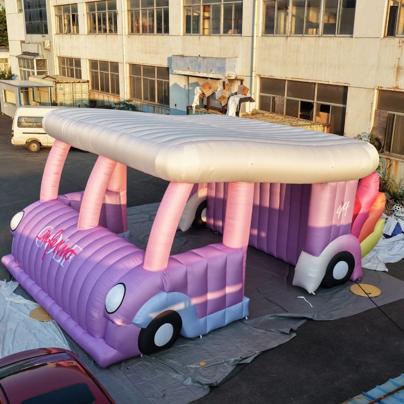 Inflatable Bus Car Booth4