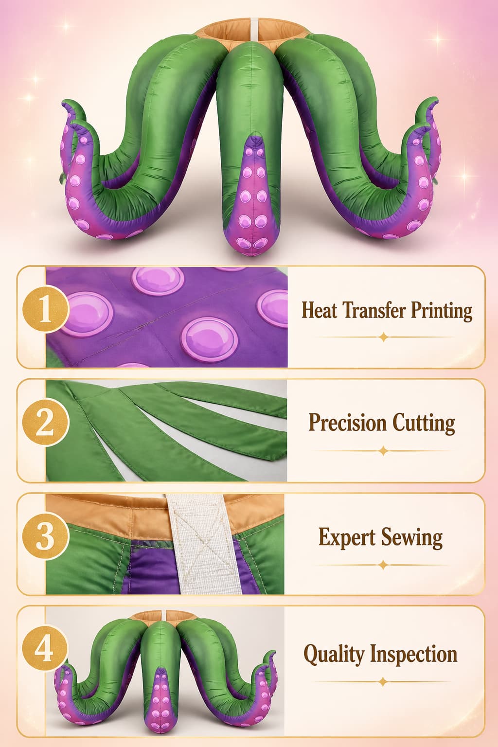 wearable inflatable octopus wearable inflatable octopus