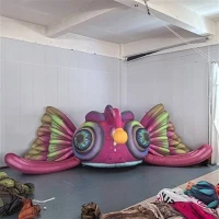 Gigant puflanadigan fantaziya chuqur dengiz yirtqich hayvoni