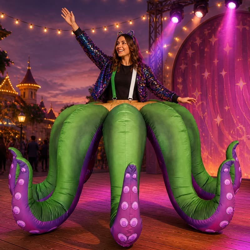 Walking Inflatable Octopus Mascot best Walking Inflatable Octopus Mascot best
